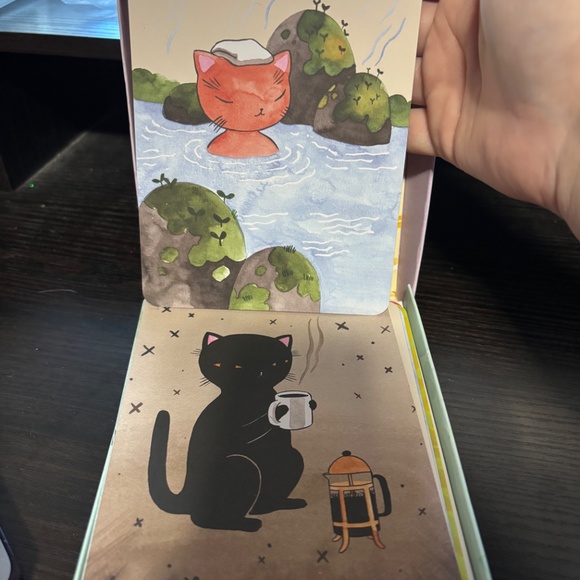 THE CURIOUS CAT CLUB CORRESPONDENCE  CARDS - Picture 3 of 4